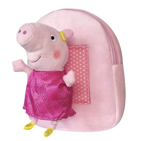 Peppa Pig Pink Backpack With Plush Toy £24.99